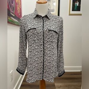 Animal Print Top/Blouse  size PM